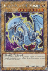 Blue-Eyes White Dragon (7th Art) - RA04-EN108 - (Platinum Secret Rare) - 1st Edition